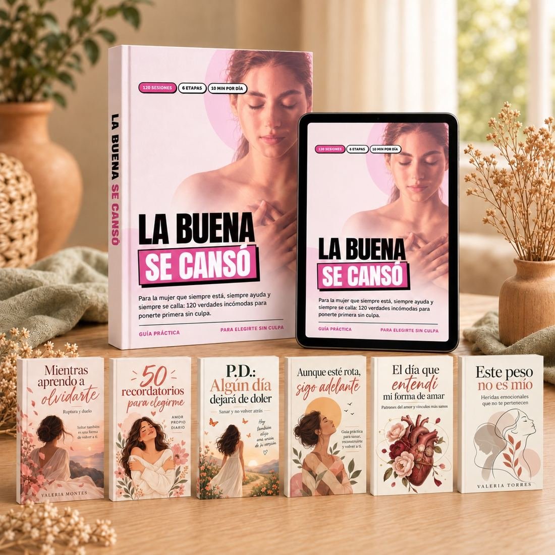La buena se cansó + 6 libros de regalo
